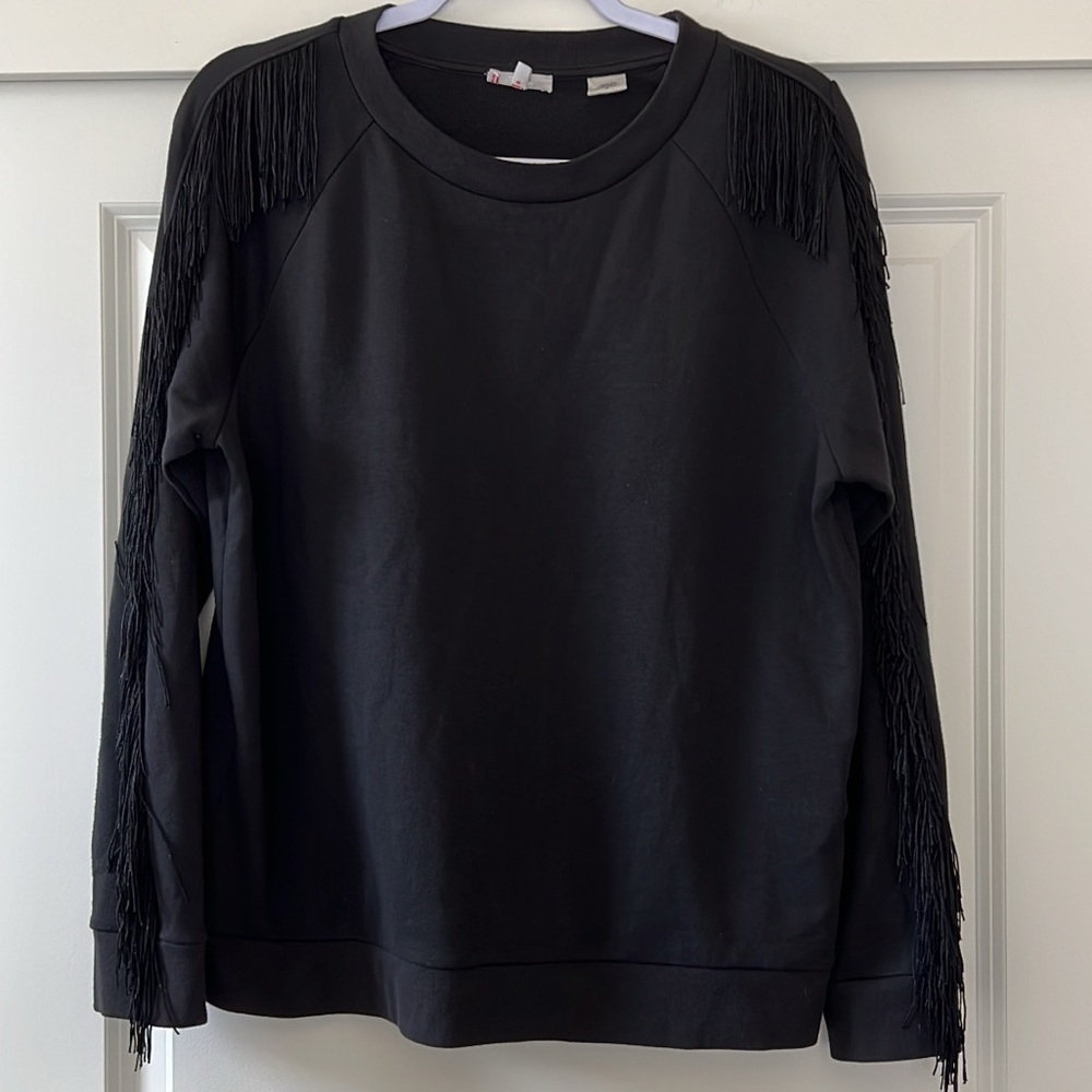 Levi's Women's Levis Reese Crewneck Fringe Sweatshirt - Picture 3 of 5